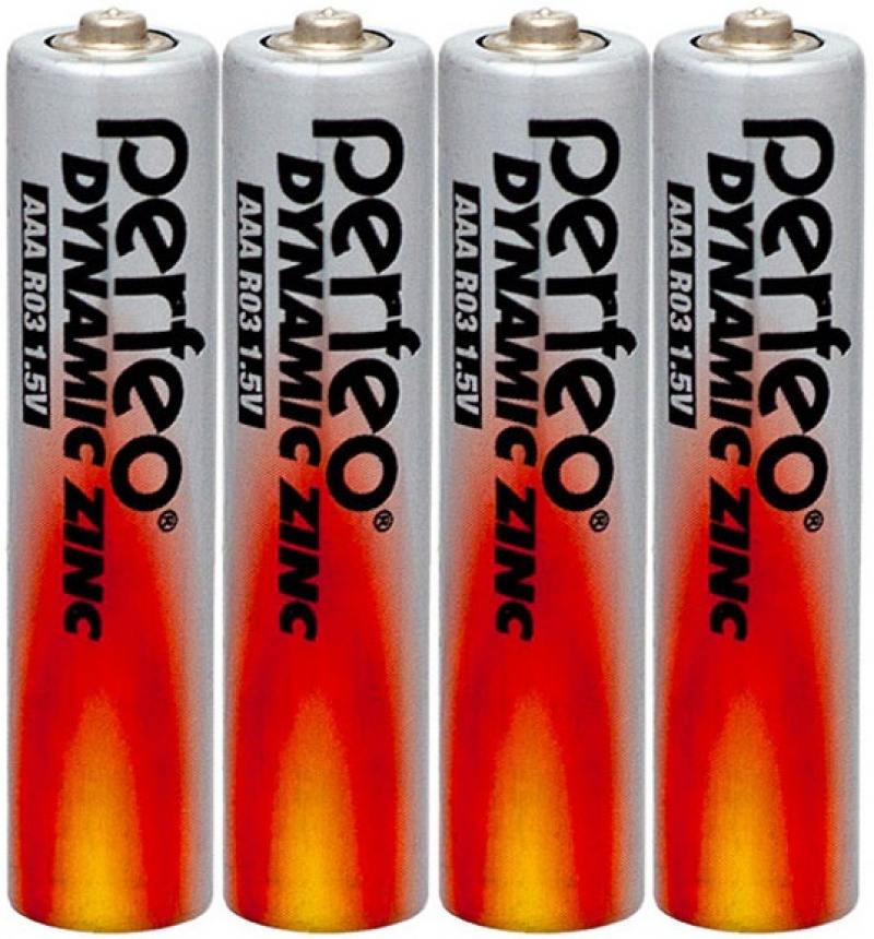 

Батарейки Perfeo R03/4SH Dynamic Zinc AAA 4 шт