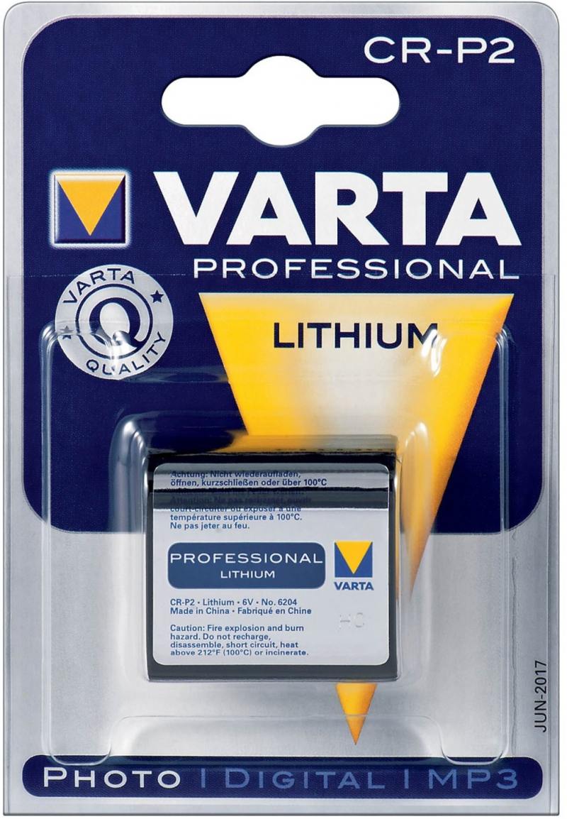 

Батарейка Varta Professional CR-P2 1 шт