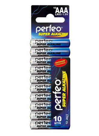 

Батарейки Perfeo LR03/10SHRINK CARD Super Alkaline 10 шт