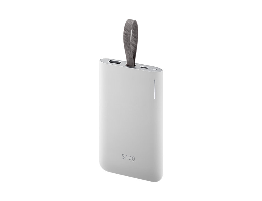 

Портативное зарядное устройство Samsung EB-PG950CSRGRU 5210mAh универсальный USB серый
