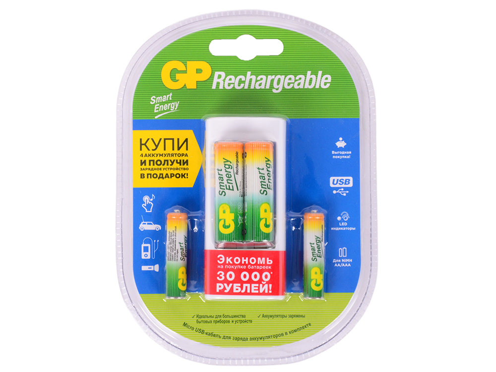 

Зарядное устройство GP U211100/40SEFR-2CR4 /15