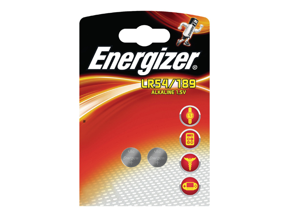 

Батарейки Energizer Alkaline LR54/189 2шт. в блистере (639320)