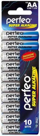 

Батарейки Perfeo LR6/10Shrink Card Super Alkaline 10 шт