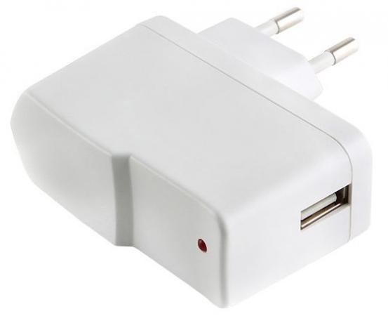 

Сетевое зарядное устройство Gembird MP3A-UC-AC1 1A белый