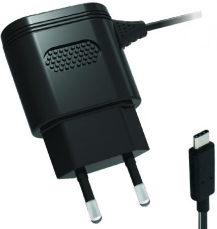 

Сетевое зарядное устройство Partner 2.1A USB-C черный ПР038461