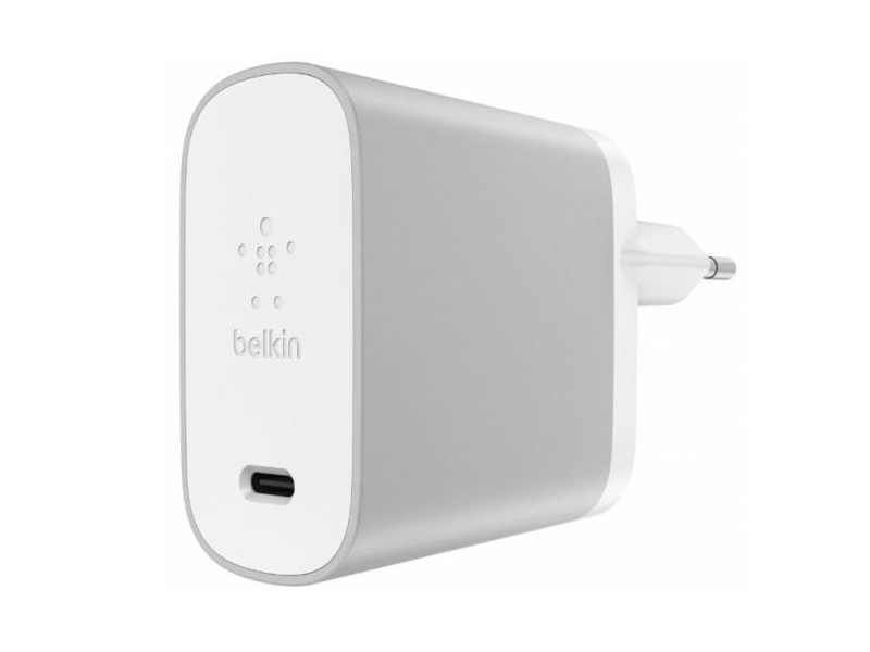 

Сетевое зарядное устройство Belkin F7U010vf06-SLV USB-C CHARGER 45W серебристый
