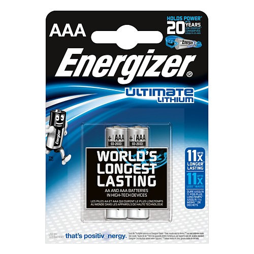 

ENERGIZER Батарейка Lithium L92 тип ААА 2шт