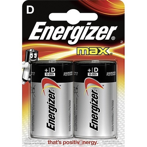 

Батарейка алкалиновая Energizer MАХ HR20/E95 тип D 2шт