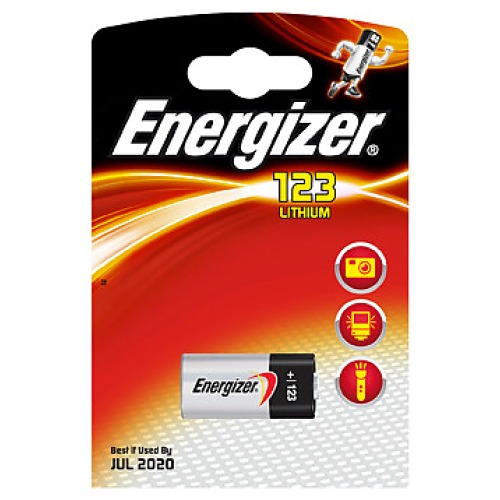 

Батарейка Energizer Lithium для фотоаппаратов 123 1шт
