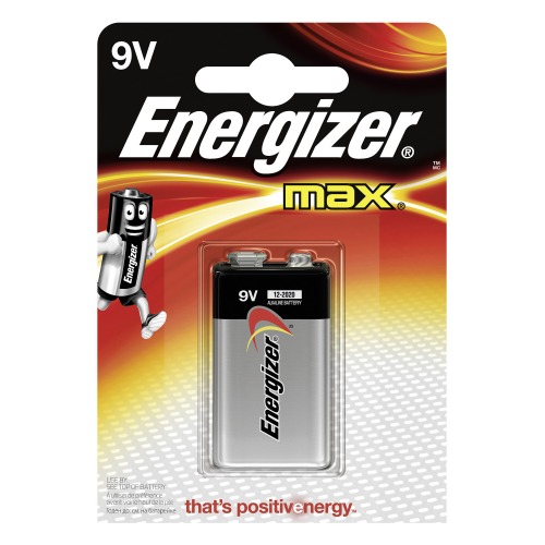 

Батарейка алкалиновая Energizer MАХ HR22/522 тип 9V 1шт
