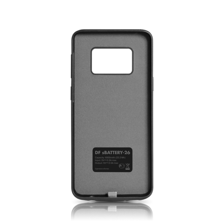 

Аккумулятор-чехол для Samsung Galaxy S9 Plus (6000 мАч+USB выход) DF sBattery-26 (black)