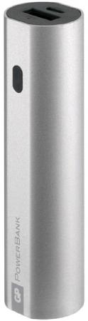 

Внешний аккумулятор Power Bank 3000 мАч GP GPFN03MSE-2CRB1 серебристый