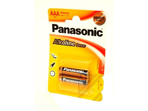 

Батарейки Panasonic/ AAA Alkaline Power (блистер 2 шт.)