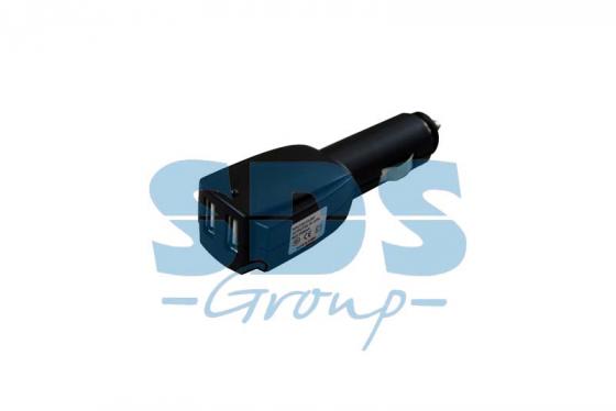 

Автозарядка в прикуриватель 2xUSB (АЗУ) (5V, 1 000mA) REXANT