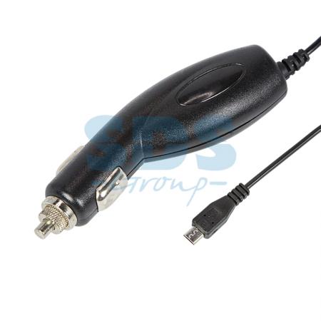 

Автозарядка в прикуриватель microUSB (АЗУ) (5V, 1000mA) шнур спираль 1.2М черная REXANT