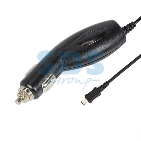 

Автозарядка в прикуриватель miniUSB (АЗУ) (5V, 1000mA) шнур спираль 1.2М черная REXANT