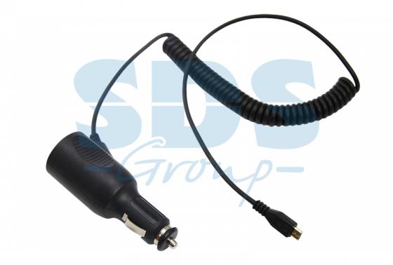 

Автозарядка с индикатором microUSB (АЗУ) (5V, 2 000mA) шнур спираль до 2М REXANT