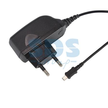 

Сетевое зарядное устройство miniUSB 220В (СЗУ) (5V, 1 000mA) шнур 1.2М черное Rexant