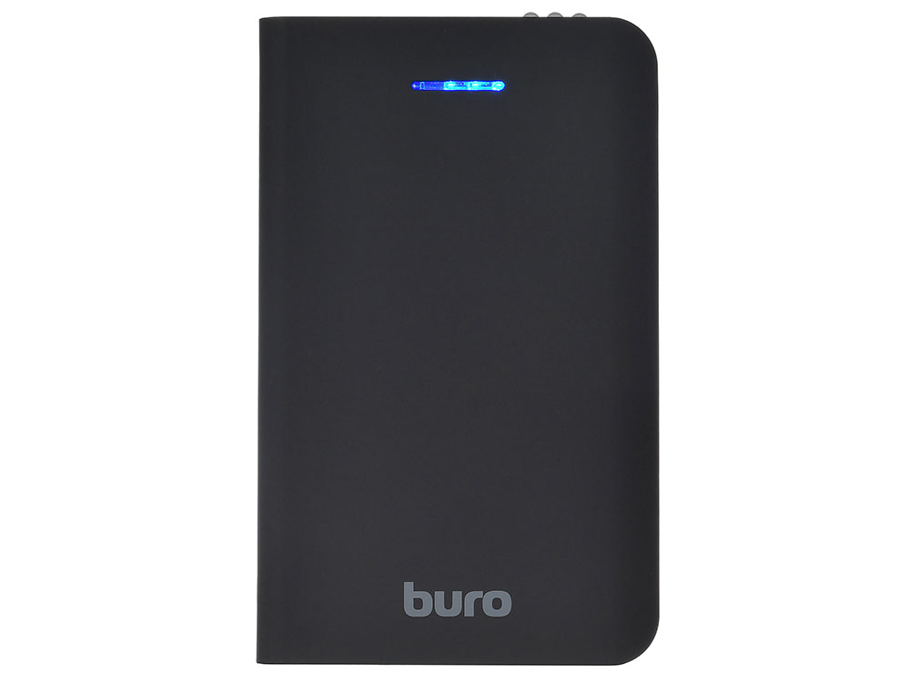 

Мобильный аккумулятор Buro RA-30000 Li-Ion 30000mAh 3A черный/серый 2xUSB