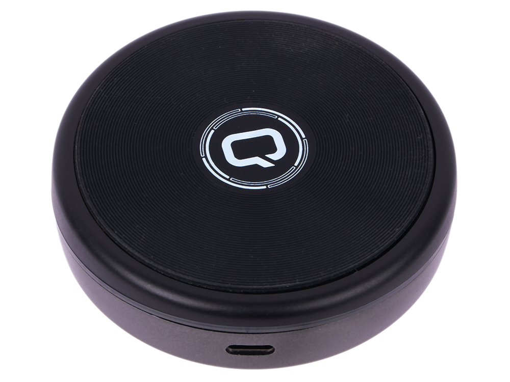 

Беспроводное зарядное устройство Qumo PowerAid Qi R Charger 004, 10Вт (Andr) 5 Вт (App), 1 контур зарядки, горизонтальное, пластик, Type C