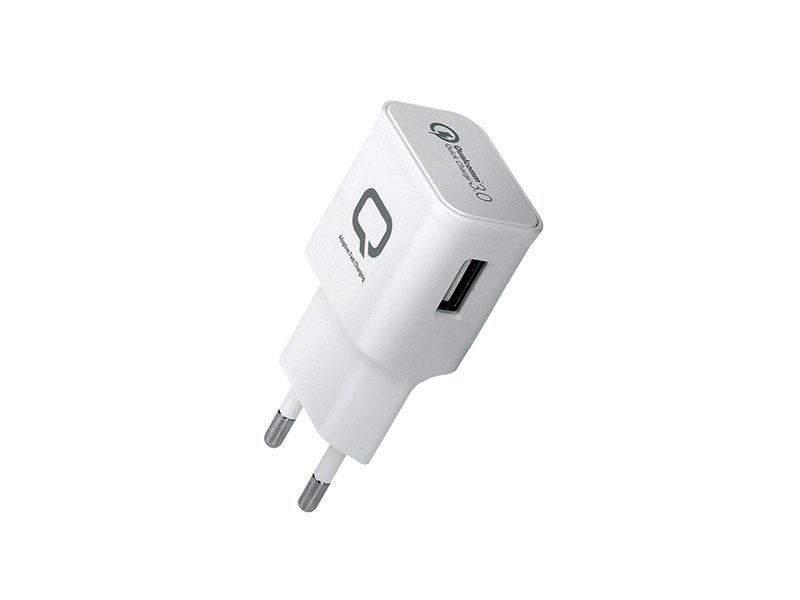 

Сетевое зарядное устройство Qumo QC 3.0 (Charger 0017), полная поддержка QC 3.0, белый