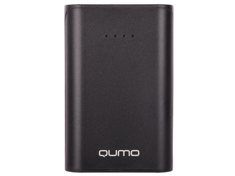 

Внешний аккумулятор Qumo PowerAid 6600, 6600 мА-ч, 2 USB 1A+2A (2.1А сумм), вход до 1.5А, черный, корпус ABS пластик