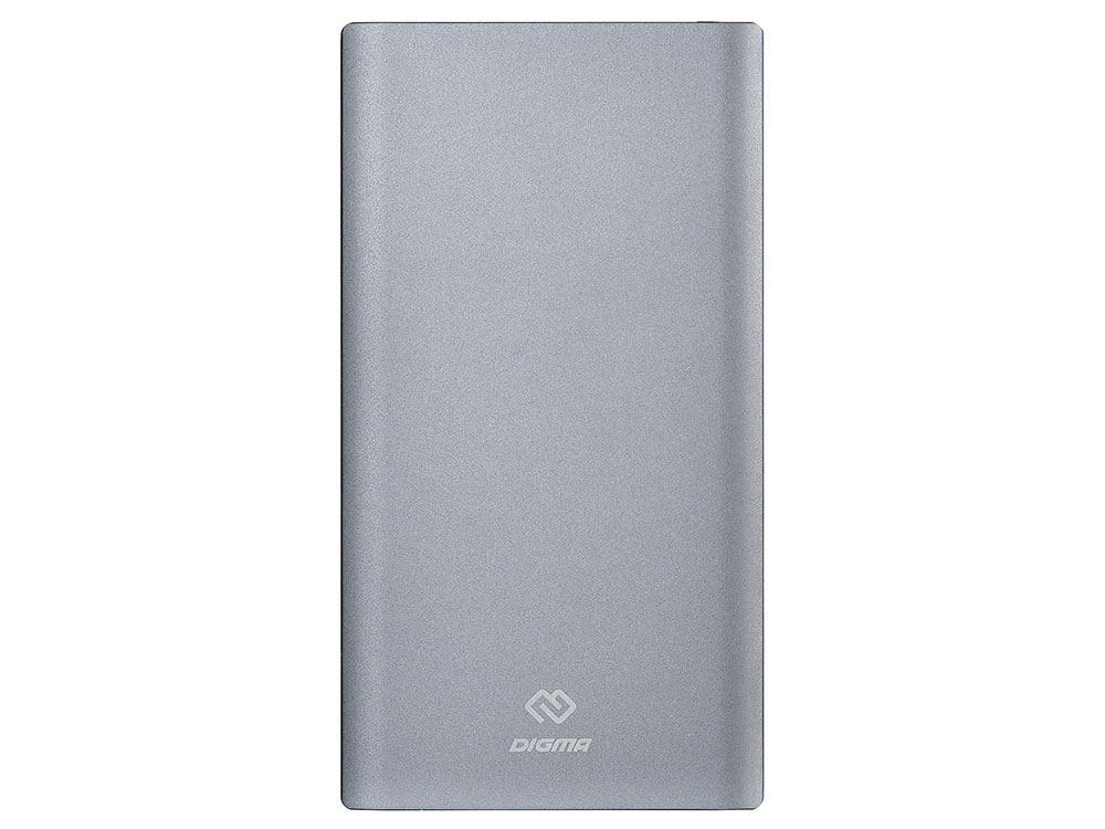 

Мобильный аккумулятор Digma DG-PD-30000-SLV Li-Pol 30000mAh 3A серебристый 2xUSB