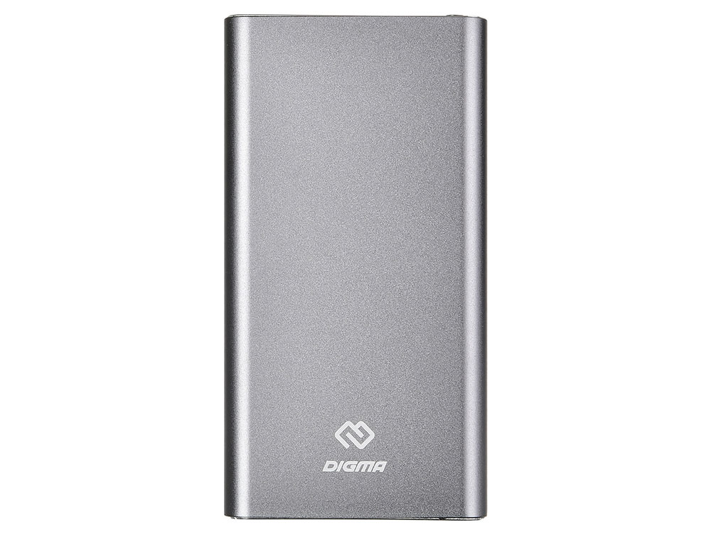

Мобильный аккумулятор Digma DG-ME-10000 Li-Pol 10000mAh 3A белый/черный 1xUSB