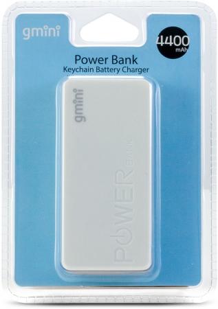 

Внешний аккумулятор Gmini GM-PB044-W, 4400mAh, белый