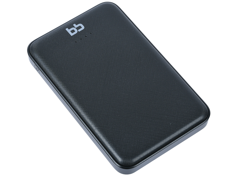 

Внешний аккумулятор BB 10000 мАч, 2USB, 2A, Li-pol, черный, BB-PB-10-06