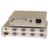 

Разветвитель VGA Gembird/Cablexpert, HD15F/8x15F, 1комп.-8 мониторов, каскадируемый