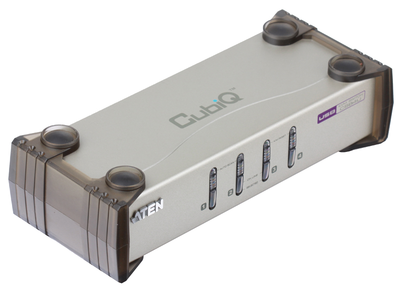 

Переключатель KVM ATEN CS84U-AT PS2/USB+VGA - 4 cpu PS2/USB+VGA, 2048x1536, настол., исп.стандарт.шнуры, без OSD