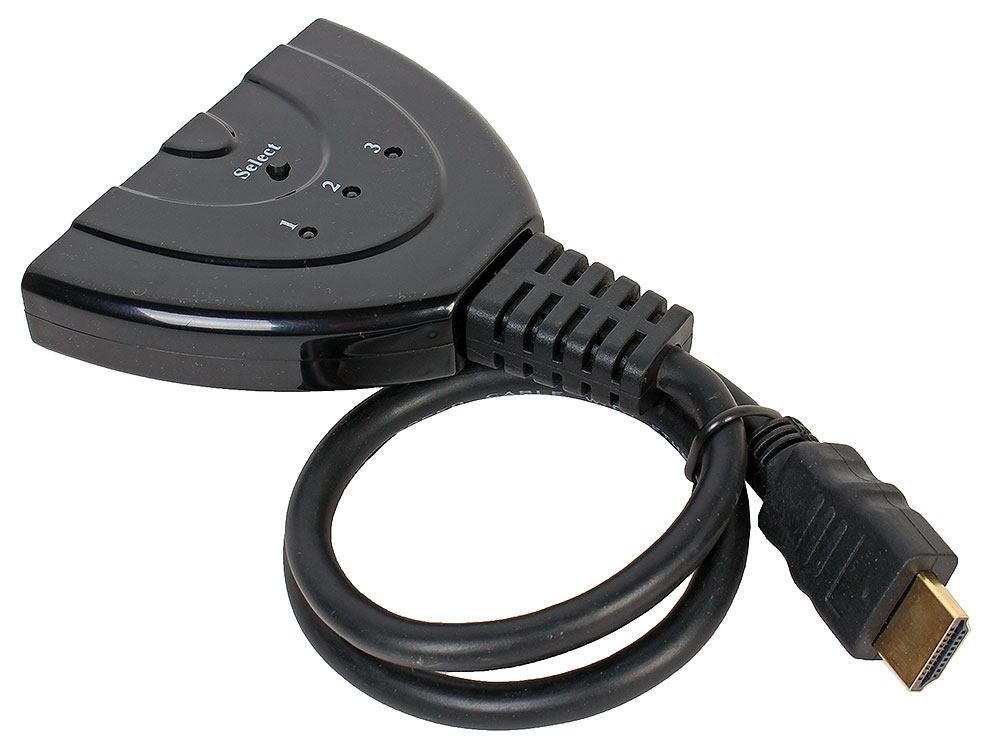 

Переключатель HDMI 3 =)1 Telecom (TTS6033)