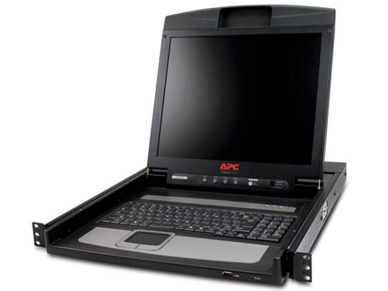 

Консоль APC 17" Rack LCD Console rack-mountable 1U keyboard, mouse, optional integrated KVM Switch -