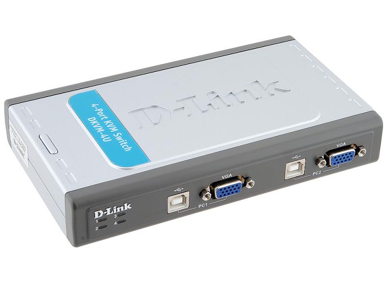 

Переключатель KVM D-LINK DKVM-4U