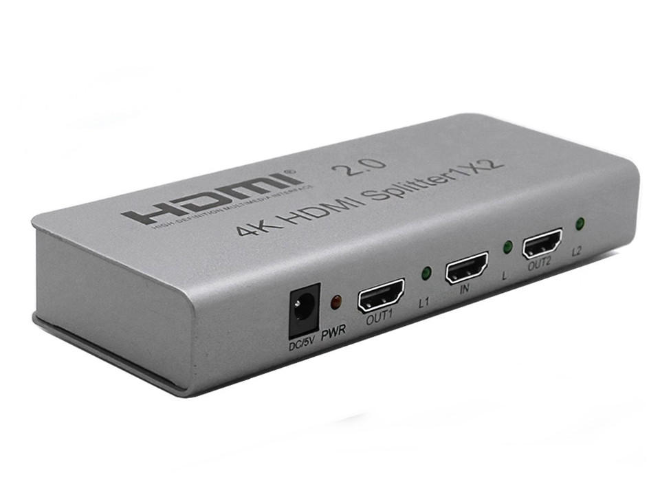 Разветвитель HDMI 4K Splitter ORIENT HSP0102H-2.0,, 1-2, HDMI 2.0/3D, UHDTV 4K/ 60Hz (3840x2160)/HDTV1080p, HDCP2.2, EDID управление, RS232 порт, IR Разветвитель HDMI 4K Splitter ORIENT HSP0102H-2.0,, 1-2, HDMI 2.0/3D, UHDTV 4K/ 60Hz (3840x2160)/HDTV1080p, HDCP2.2, EDID управление, RS232 порт, IR
