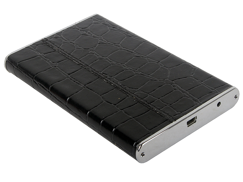Внешний бокс для 2.5 HDD Orient 2559U3 Black(черный) USB3.0 - SATA, метал.корпус, отделка под крокодиловую