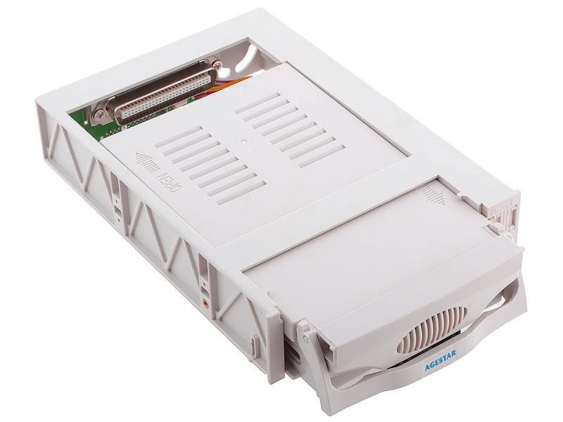 

Mobile rack для HDD 3.5" AGESTAR MR3-SATA(S)-1F 1fan бежевый SR3P-S-1F
