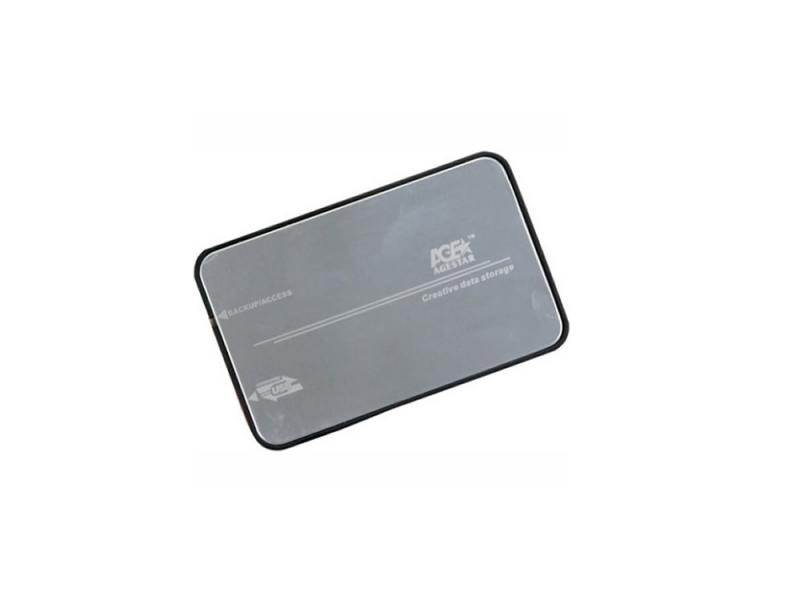 

Внешний контейнер для HDD 2.5" SATA AgeStar 3UB2A8S-6G USB3.0 серебристый