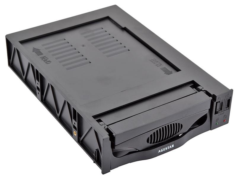 

Салазки для жесткого диска (mobile rack) для HDD 3.5" AGESTAR SR3P(SW)-3F SATA черный