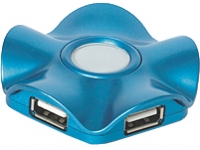

Концентратор USB 2.0 Konoos UK-03 "Волна" (4 порта)