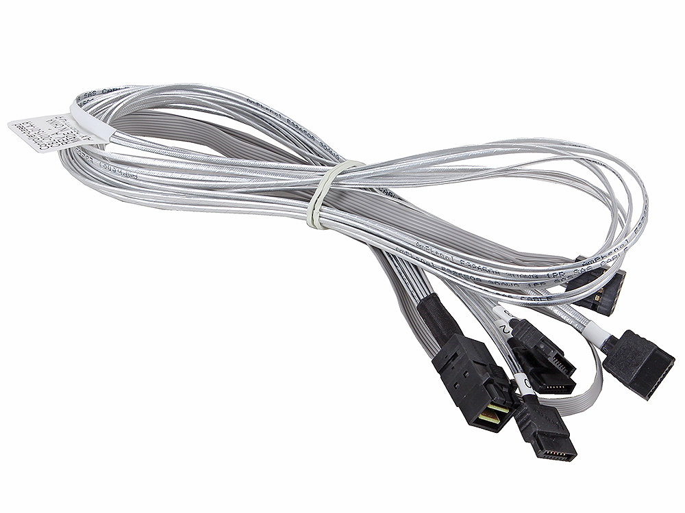 Кабель Adaptec ACK-I-HDmSAS-4SATA-SB-0.8M (2279800-R) Кабель SAS внутр., 80см., разъемы SFF8643 -to- 4*SATA+SideBand Кабель Adaptec ACK-I-HDmSAS-4SATA-SB-0.8M (2279800-R) Кабель SAS внутр., 80см., разъемы SFF8643 -to- 4*SATA+SideBand