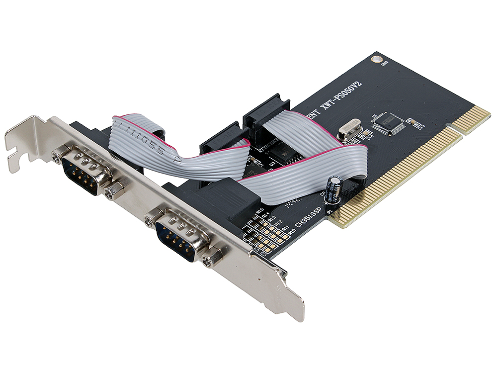 Контроллер Orient XWT-PS050V2 (PCI to COM 2-port (WCH CH353) OEM контроллер pci e orient xwt pe1s1pv2 com lpt oem