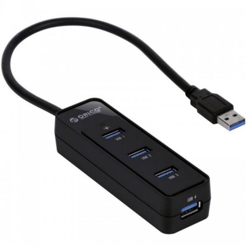 

Концентратор USB Orico W5PH4-U3 4 порта USB 3.0 белый