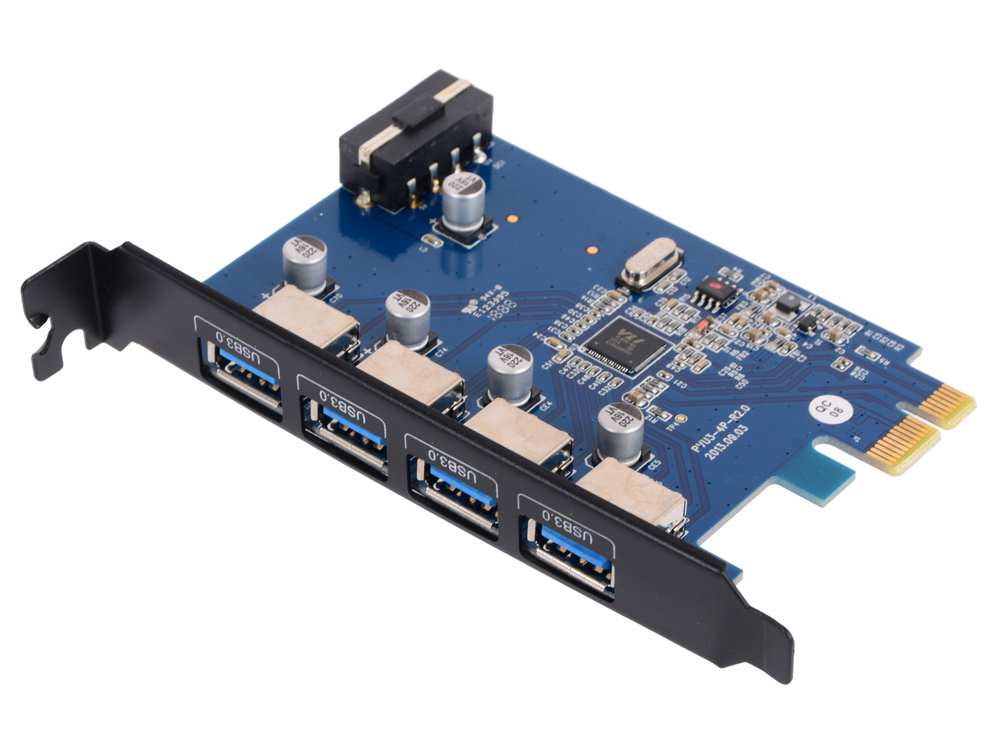 

Контроллер PCI-E Orico PVU3-4P OUT:USB 3.0*4