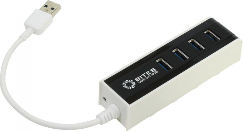 

Концентратор USB 5bites HB34-306BK 4 порта USB3.0 бело-черный