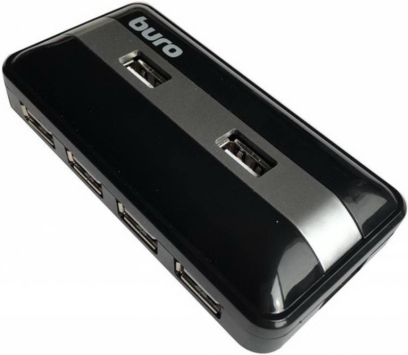 

Концентратор USB 2.0 BURO BU-HUB7-U2.0 7 x USB 2.0 черный
