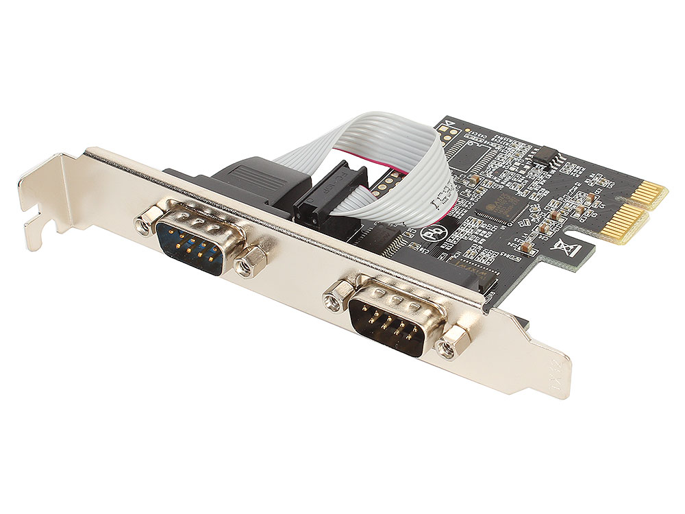 

Контроллер ORIENT XWT-PE2SV1, PCI-E to COM 2-port (ASIX AX99100) oem