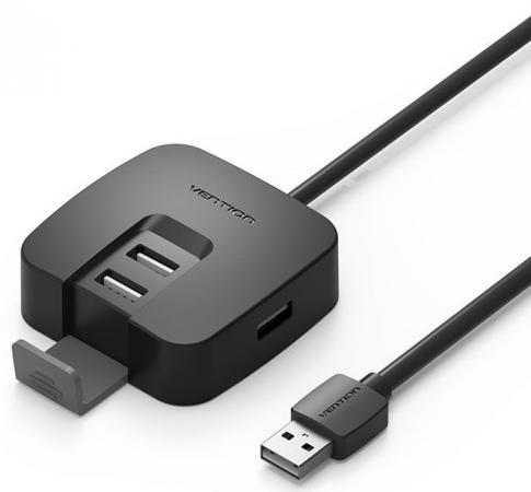 

Концентратор USB 2.0 Vention VAS-J51-B100 4 x USB 2.0 черный