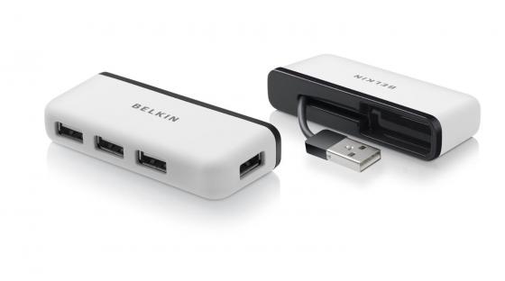 

Концентратор USB Belkin F4U021bt 4 порта USB2.0 белый